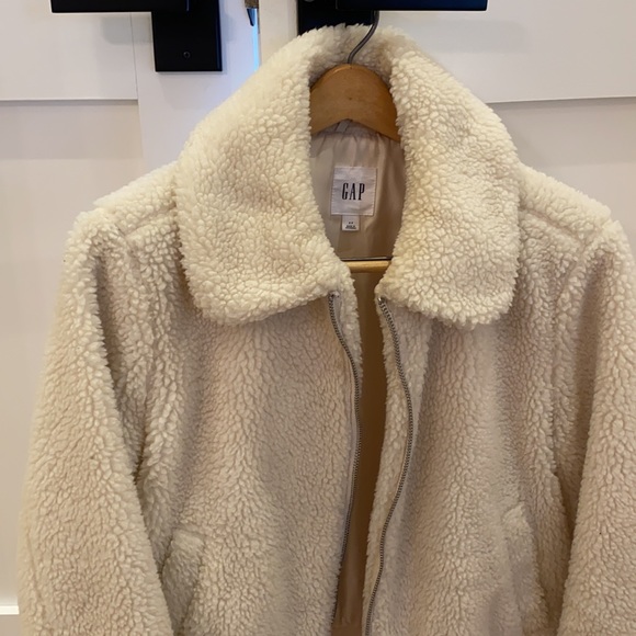 Gap Teddy Coat size S - Picture 6 of 13